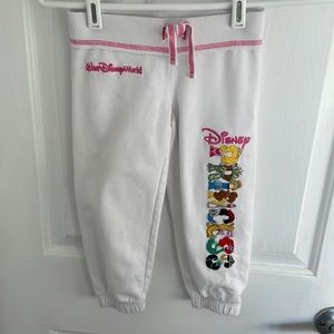 Girls XXS Disney world jogger sweatpants